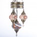 Authentic 4-Piece Ceiling Pendant Chandelier Mosaic Lamp Open Set Sultan